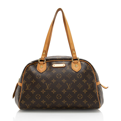 Louis Vuitton Monogram Canvas Montorgueil PM Shoulder Bag (SHF-18113)