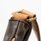 Louis Vuitton Vintage Monogram Canvas Musette Tango Short Strap (SHF-17822)