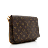 Louis Vuitton Vintage Monogram Canvas Musette Tango Short Strap (SHF-17822)