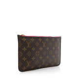 Louis Vuitton Monogram Canvas Neverfull MM Pochette (SHF-17337)
