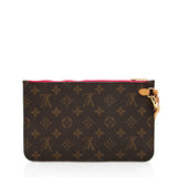 Louis Vuitton Monogram Canvas Neverfull MM Pochette (SHF-18193)