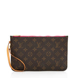 Louis Vuitton Monogram Canvas Neverfull MM Pochette (SHF-18193)