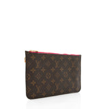Louis Vuitton Monogram Canvas Neverfull MM Pochette (SHF-18193)