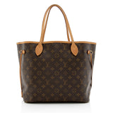 Louis Vuitton Monogram Canvas Neverfull MM Tote (SHF-17729)