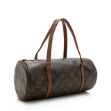 Louis Vuitton Vintage Monogram Canvas Papillon 30 Satchel (SHF-14717)