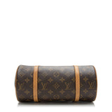 Louis Vuitton Monogram Canvas Papillon 30 Satchel (SHF-17089)