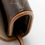 Louis Vuitton Vintage Monogram Canvas Pochette Twin PM Shoulder Bag (SHF-17997)