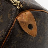 Louis Vuitton Monogram Canvas Speedy 25 Satchel - FINAL SALE (SHF-14608)