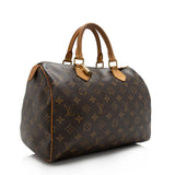 Louis Vuitton Monogram Canvas Speedy 30 Satchel - FINAL SALE (SHF-16606)