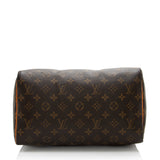Louis Vuitton Monogram Canvas Speedy 30 Satchel (SHF-17133)