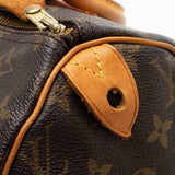 Louis Vuitton Monogram Canvas Speedy 30 Satchel (SHF-17133)