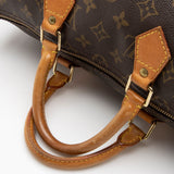 Louis Vuitton Monogram Canvas Speedy 35 Satchel (SHF-16687)