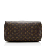 Louis Vuitton Monogram Canvas Speedy 35 Satchel (SHF-17836)