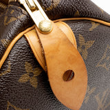 Louis Vuitton Monogram Canvas Speedy 35 Satchel (SHF-17836)