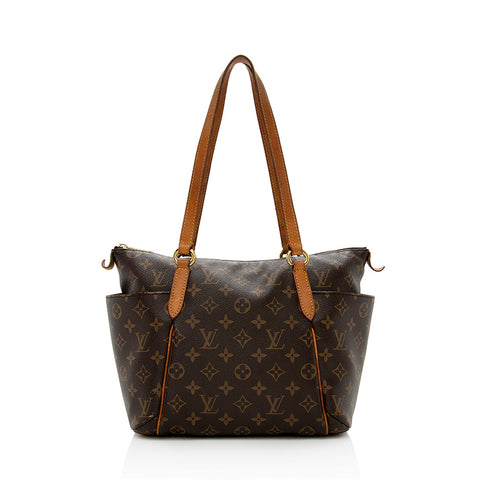 Louis Vuitton Monogram Canvas Totally PM Tote (SHF-16632)