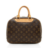 Louis Vuitton Monogram Canvas Trouville Satchel (SHF-18100)