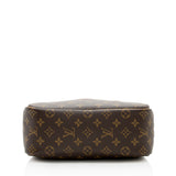 Louis Vuitton Monogram Canvas Trouville Satchel (SHF-18100)