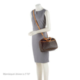 Louis Vuitton Monogram Canvas Trouville Satchel (SHF-18100)