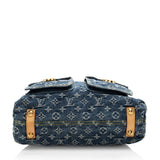 Louis Vuitton Monogram Denim Baggy GM Shoulder Bag (SHF-18206)
