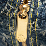Louis Vuitton Monogram Denim Baggy GM Shoulder Bag (SHF-18206)