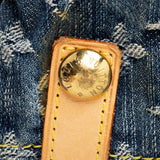 Louis Vuitton Monogram Denim Baggy GM Shoulder Bag (SHF-18206)