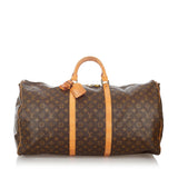 Louis Vuitton Monogram Keepall Bandouliere 60 (SHG-26992)