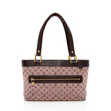 Louis Vuitton Monogram Mini Lin Lucille PM Tote (SHF-15075)