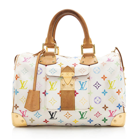 Louis Vuitton Monogram Multicolore Speedy 30 Satchel (SHF-17866)