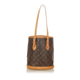 Louis Vuitton Monogram Petit Bucket (SHG-26574)