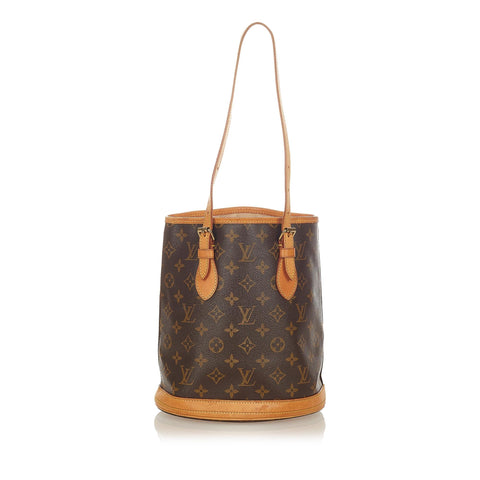Louis Vuitton Monogram Petit Bucket (SHG-26574)