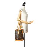 Louis Vuitton Monogram Petit Bucket (SHG-26574)