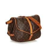 Louis Vuitton Monogram Saumur 25 (SHG-26793)
