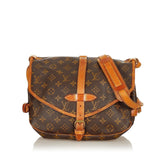 Louis Vuitton Monogram Saumur 30 (SHG-26852)