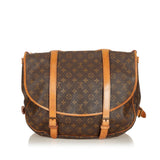 Louis Vuitton Monogram Saumur 43 (SHG-26873)