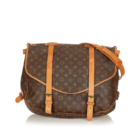 Louis Vuitton Monogram Saumur 43 (SHG-26873)