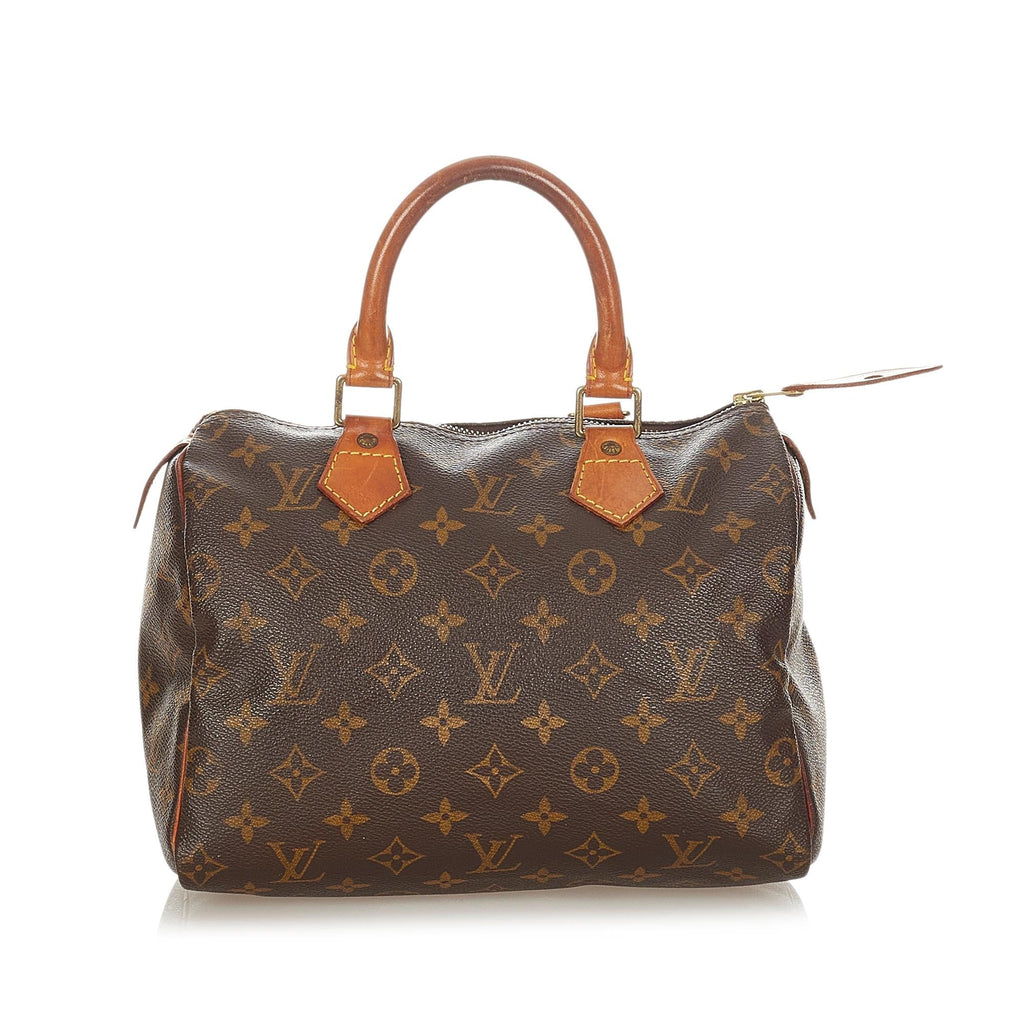 Louis Vuitton Monogram Speedy 25 (SHG-23172)