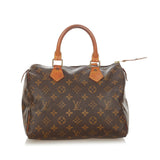 Louis Vuitton Monogram Speedy 25 (SHG-23172)