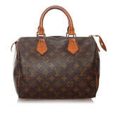Louis Vuitton Monogram Speedy 25 (SHG-27452)