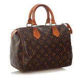 Louis Vuitton Monogram Speedy 25 (SHG-27452)