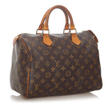 Louis Vuitton Monogram Speedy 30 (SHG-27244)