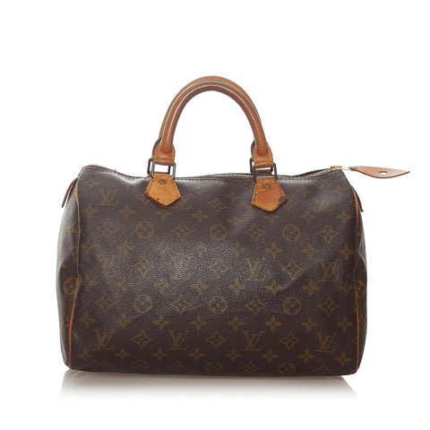 Louis Vuitton Monogram Speedy 30 (SHG-27334)