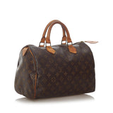Louis Vuitton Monogram Speedy 30 (SHG-27334)
