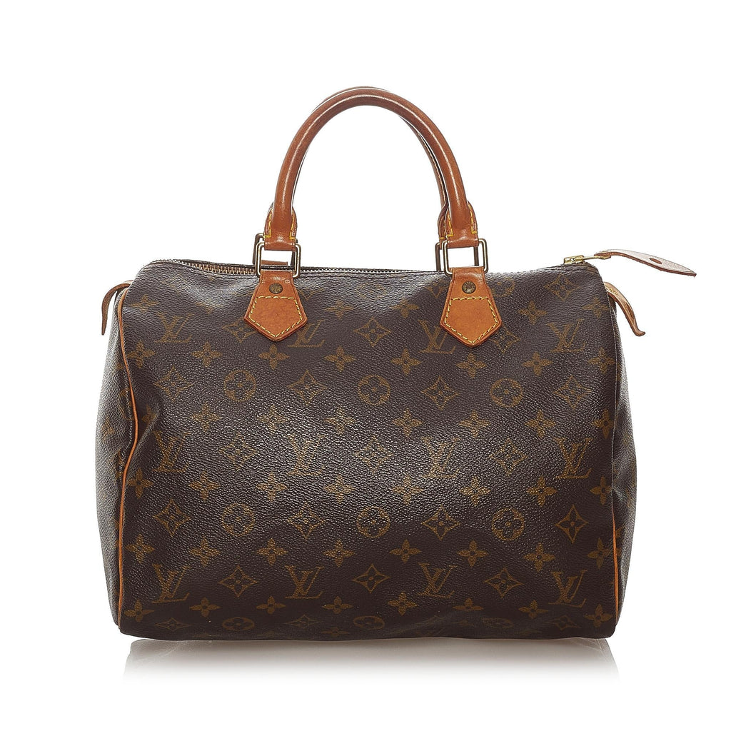Louis Vuitton Monogram Speedy 30 (SHG-27429)