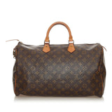 Louis Vuitton Monogram Speedy 40 (SHG-27203)