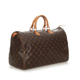 Louis Vuitton Monogram Speedy 40 (SHG-27203)