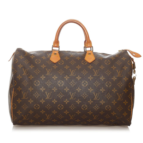 Louis Vuitton Monogram Speedy 40 (SHG-27243)