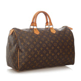 Louis Vuitton Monogram Speedy 40 (SHG-27243)