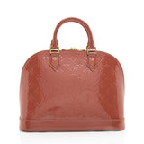 Louis Vuitton Monogram Vernis Alma PM Satchel (SHF-18202)
