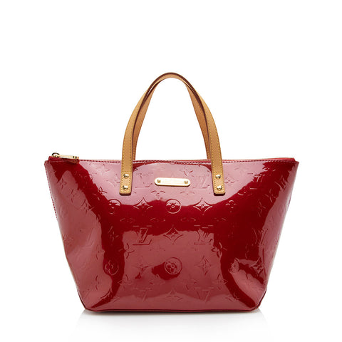 Louis Vuitton Monogram Vernis Bellevue PM Tote (SHF-16619)