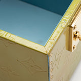 Louis Vuitton Monogram Vernis Bleeker Box Satchel (SHF-15742)